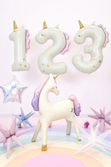 Unicorn Giant Foil Number Balloon - 2