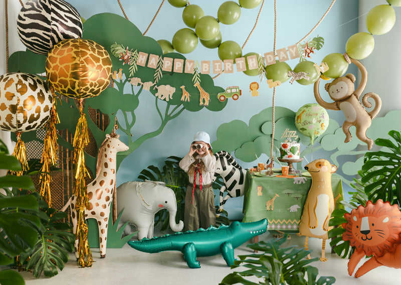 Jumbo Standing Elephant Foil Balloon