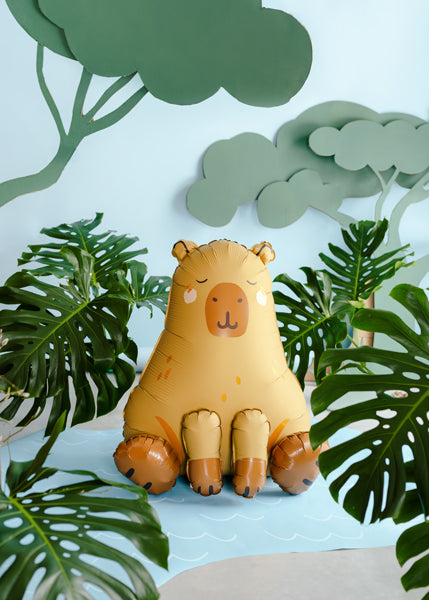 Large Capybara Foil Balloon