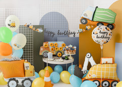 Large Excavator Foil Balloon