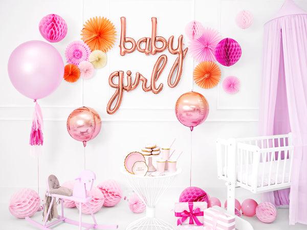 Rose Gold Girl Foil Balloons