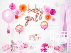 Rose Gold Girl Foil Balloons