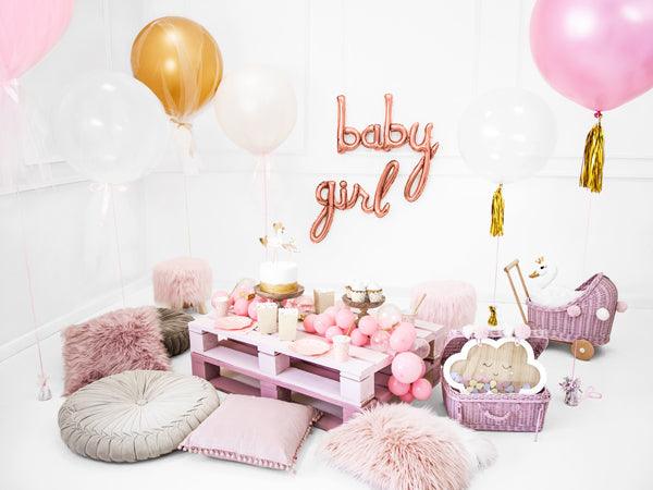 Rose Gold Girl Foil Balloons