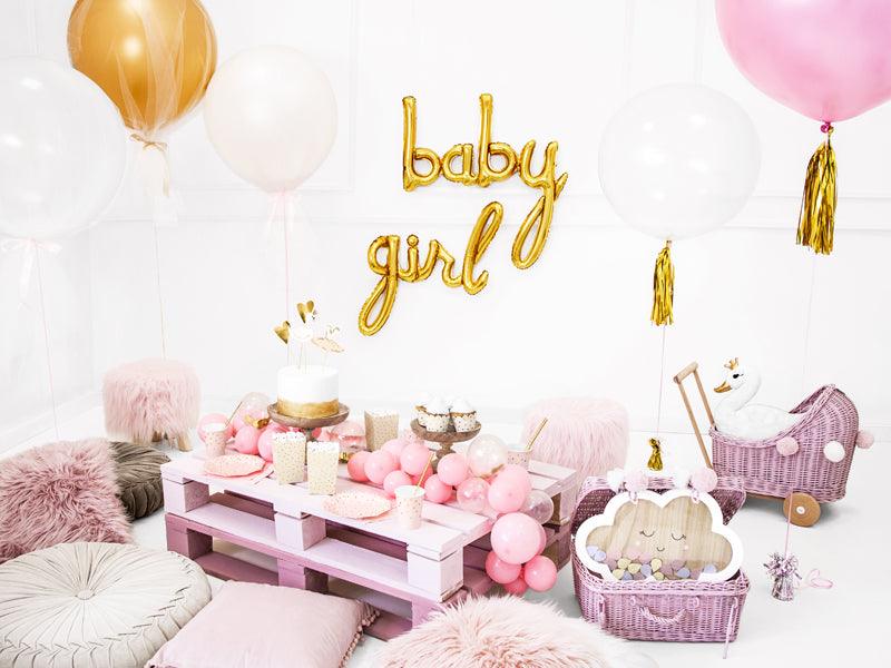 Gold Girl Foil Balloons
