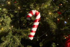 Mini Candy Cane Foil Balloons 5pk