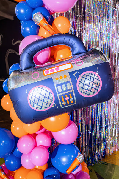 Jumbo Boombox Foil Balloon