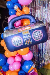 Jumbo Boombox Foil Balloon