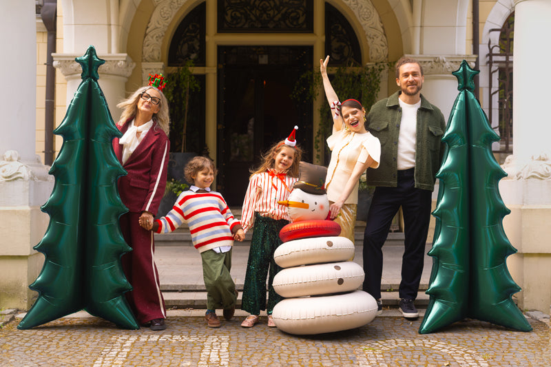 XXL Jumbo Christmas Tree Standing Foil Balloon