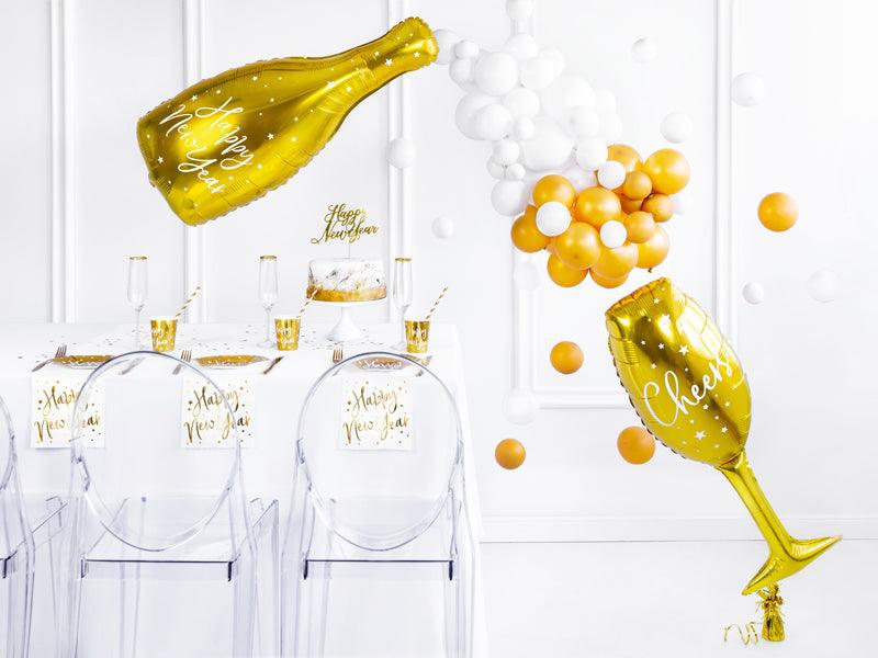 Large Champagne Glass Foil Balloon