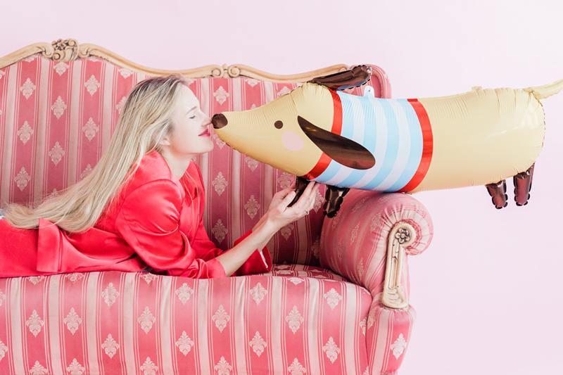 Jumbo Dachshund Sausage Dog Foil Balloon