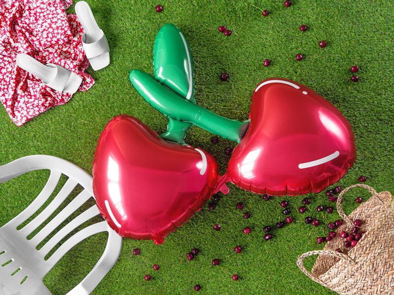Large Cherry Foil Balloon