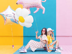 Jumbo Pink Leopard Foil Balloon