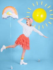 Rainbow Cloud Foil Balloon