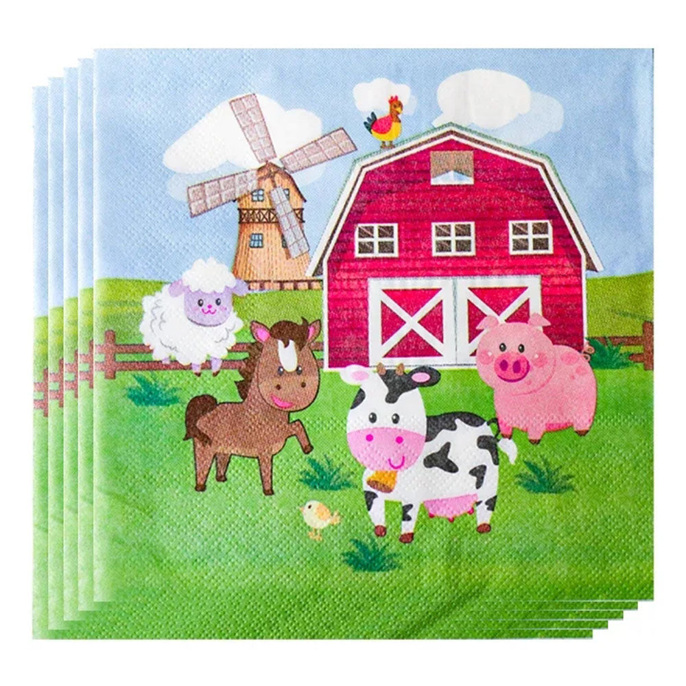 Farm Napkins 20pk
