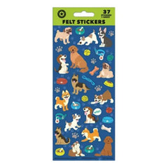 Felt Dog Stickers 37pk