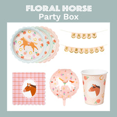 Floral Horse Party Box
