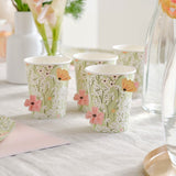 Floral Baby Shower Cups 8pk
