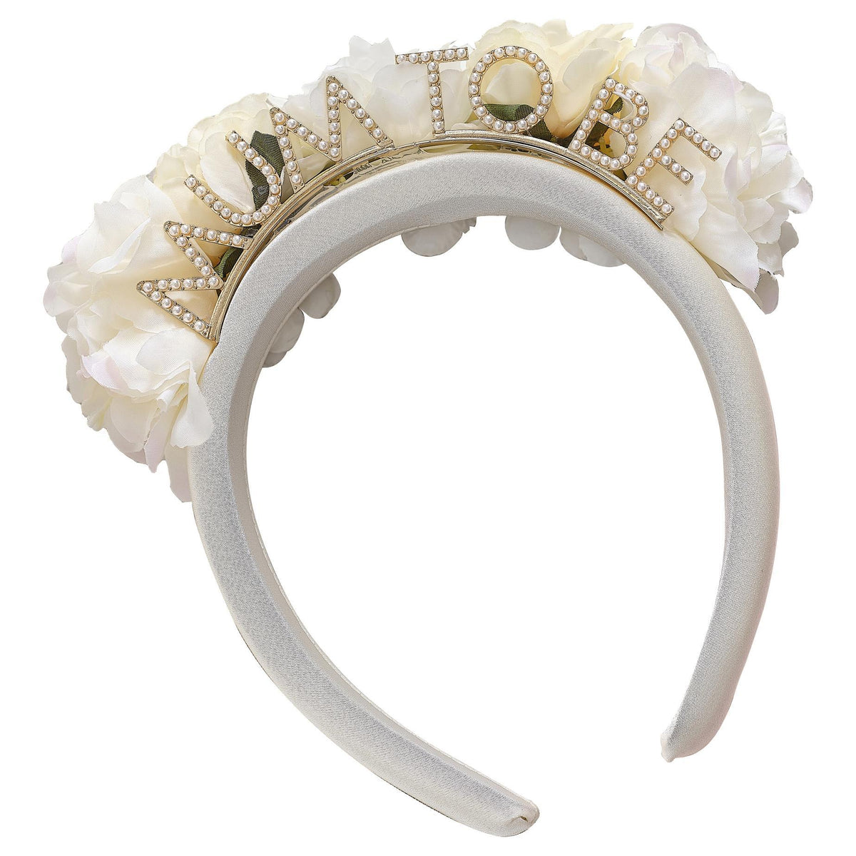 Floral Mum to Be Baby Shower Headband
