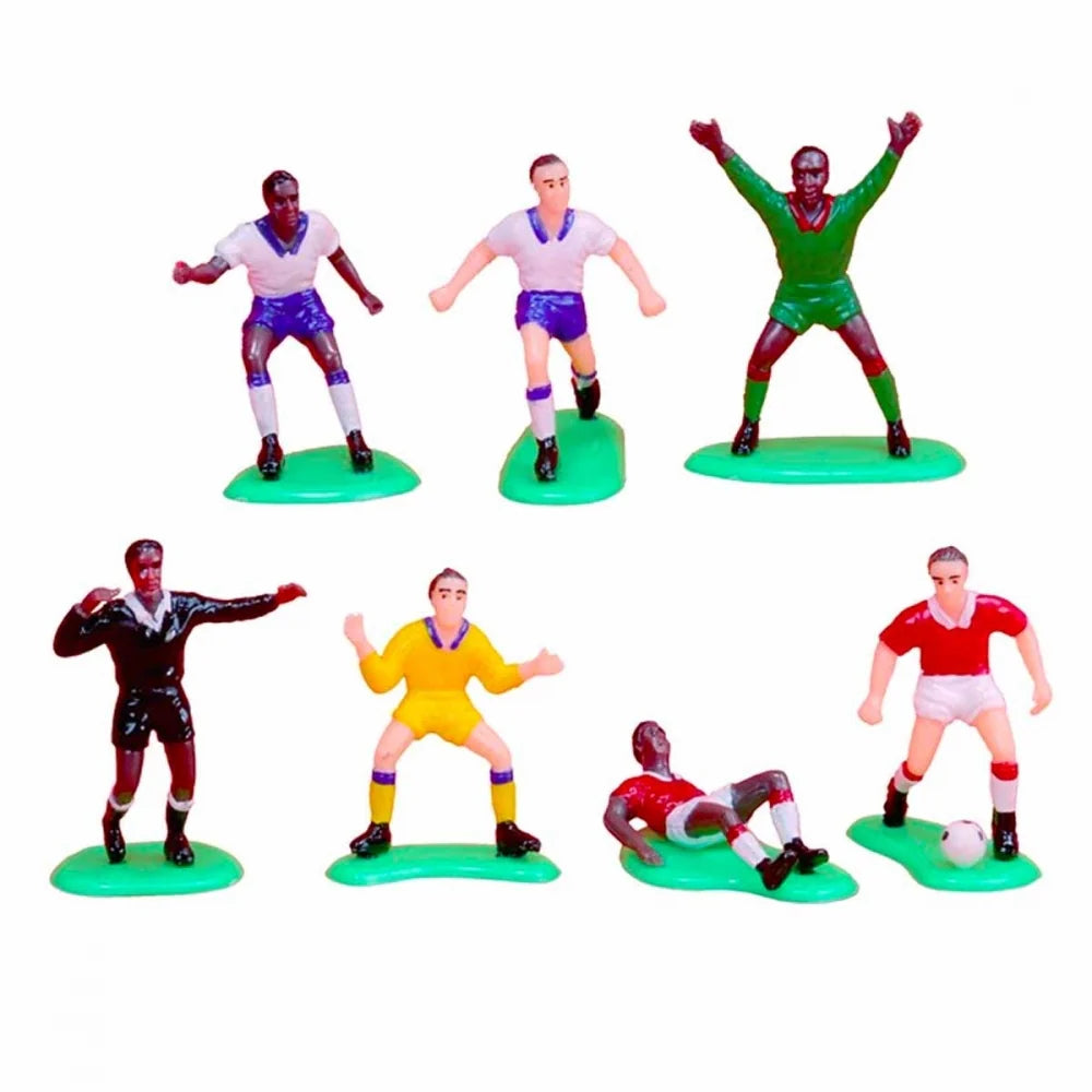 Soccer Cake Topper Set 9pk