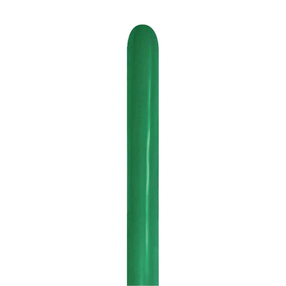 Forest Green 260T Modelling Twisting Balloons 50pk