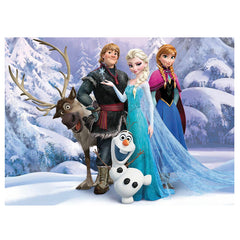 Frozen Group Edible Icing Cake Image A4