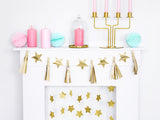 Gold Stars and Tassels garland