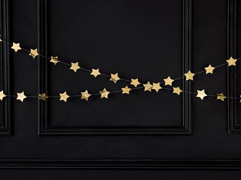 Gold Stars Garland