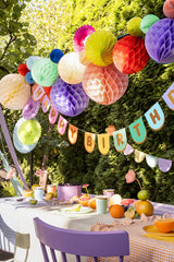 Rainbow Happy Birthday Banner