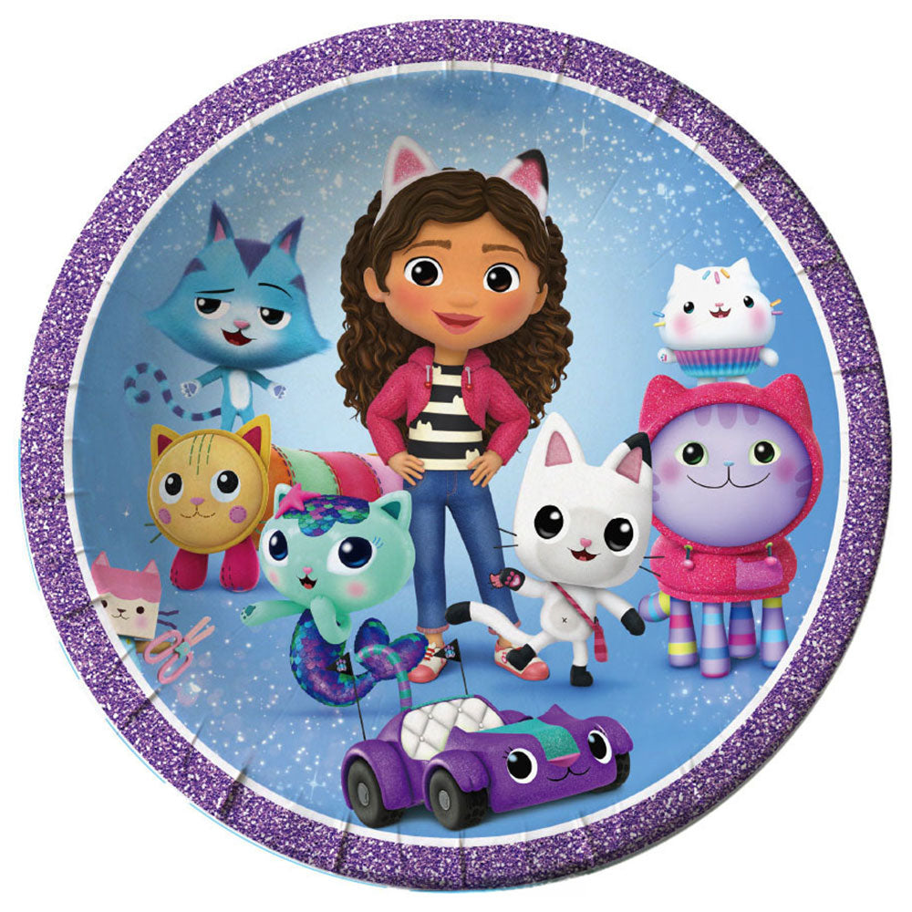 Gabby's Dollhouse Large Plates 10pk