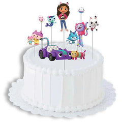 Gabby's Dollhouse Cake Decorating Kit 8pk
