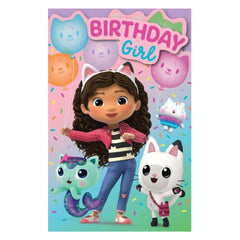 Gabby's Dollhouse Birthday Card