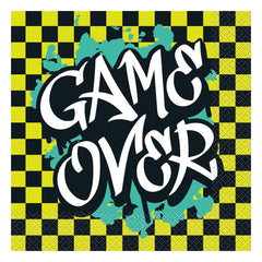 Game Over Napkins 16pk