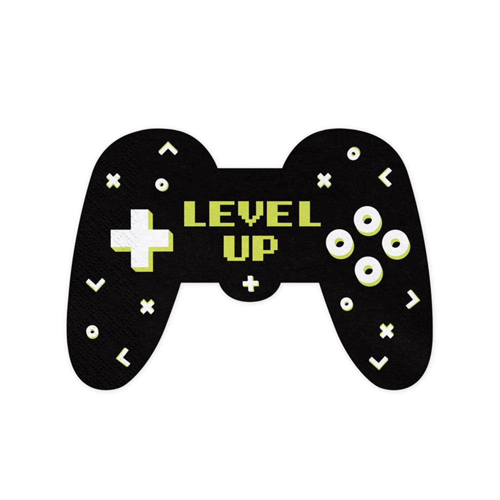 Gamepad Gaming Napkins 12pk