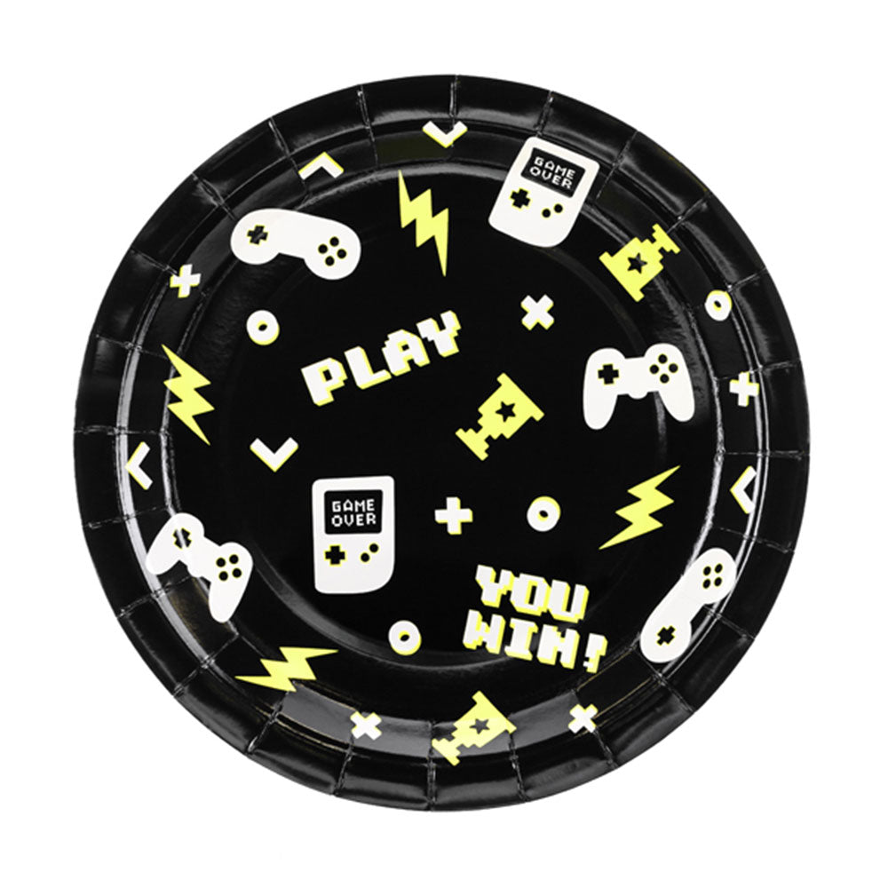 Gamepad Gaming Plates 6pk