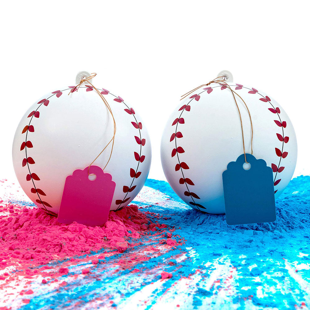 Gender Reveal Baseball Set 2pk
