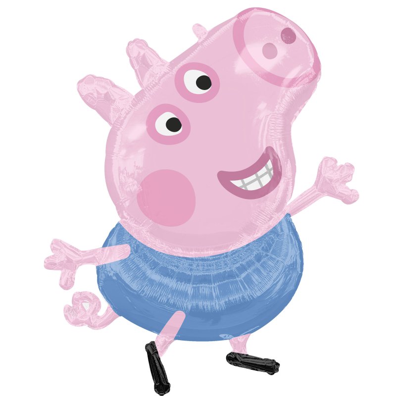 Jumbo Peppa Pig George Foil Balloon