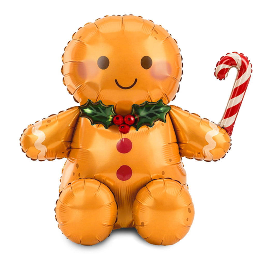 Jumbo Gingerbread Man Foil Balloon
