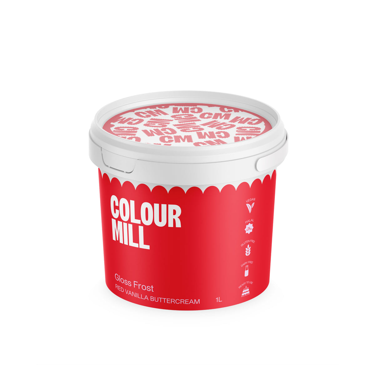 Colour Mill Gloss Frost Buttercream Red 1L