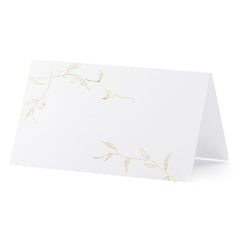 Gold Branches Place Cards 10pk