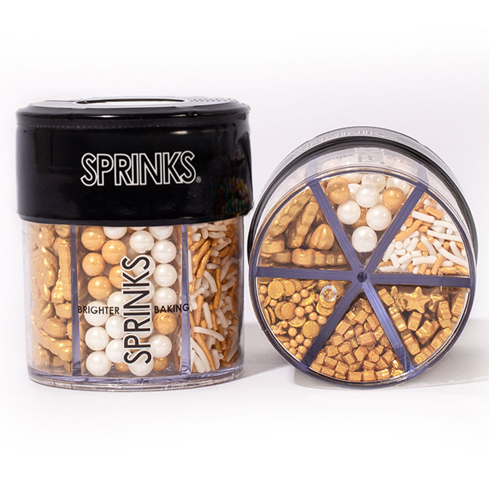 Gold Dreams 6 Cell Sprinkles