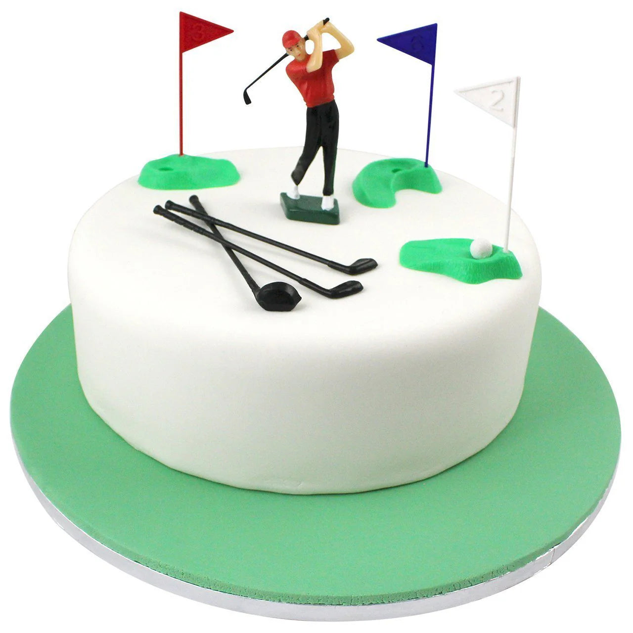 Golf Cake Topper Set 13pk