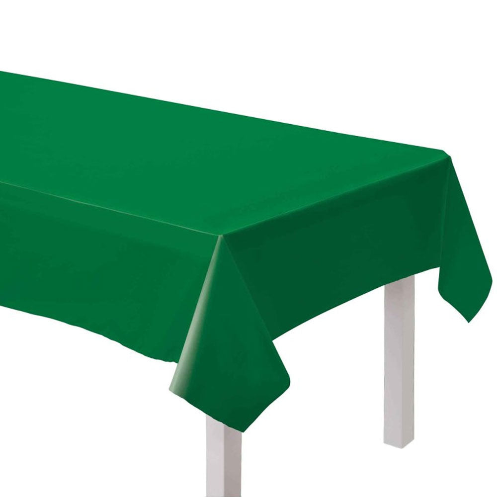 Festive Green Paper Tablecover