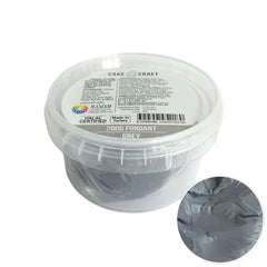 Cake Craft Fondant Grey 200g