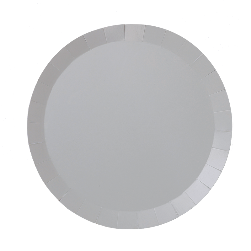 Cool Grey Dinner Plates 20pk