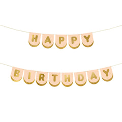 Horse Happy Birthday Banner