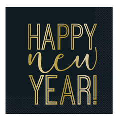 Happy New Year Napkins (16pk)