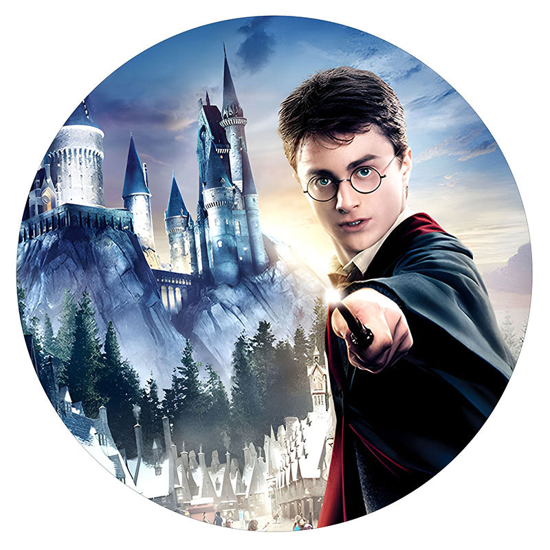 Harry Potter Wand Edible Icing Cake Image