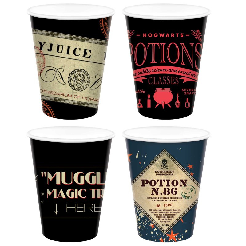 Harry Potter Cups 8pk