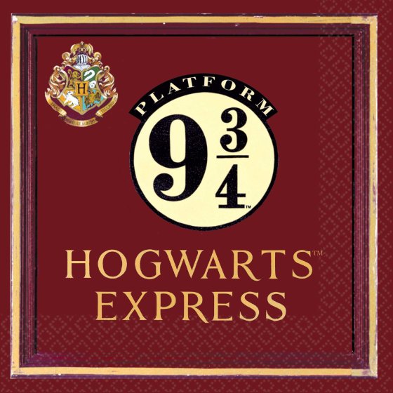 Harry Potter Napkins 16pk