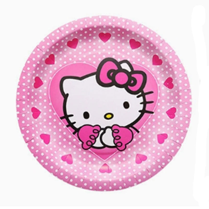 Hello Kitty Plates 10pk